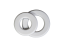 Teflon Disc 1/4" Ring Asham - Size: L